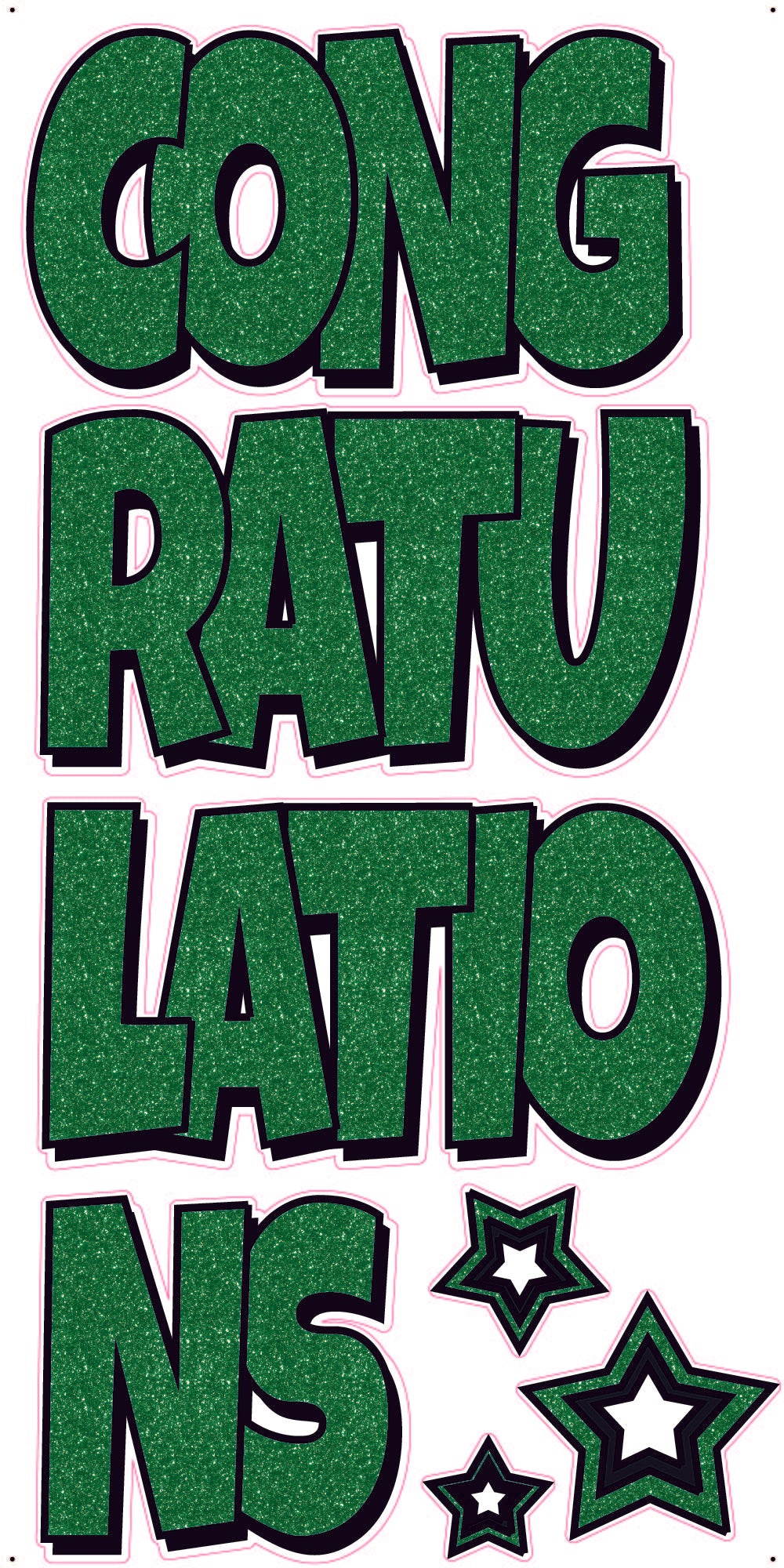 EZ-Set Congratulations Yard Card