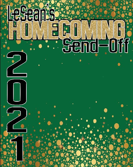 Homecoming Send-Off Backdrop - Available In Any Color Combination