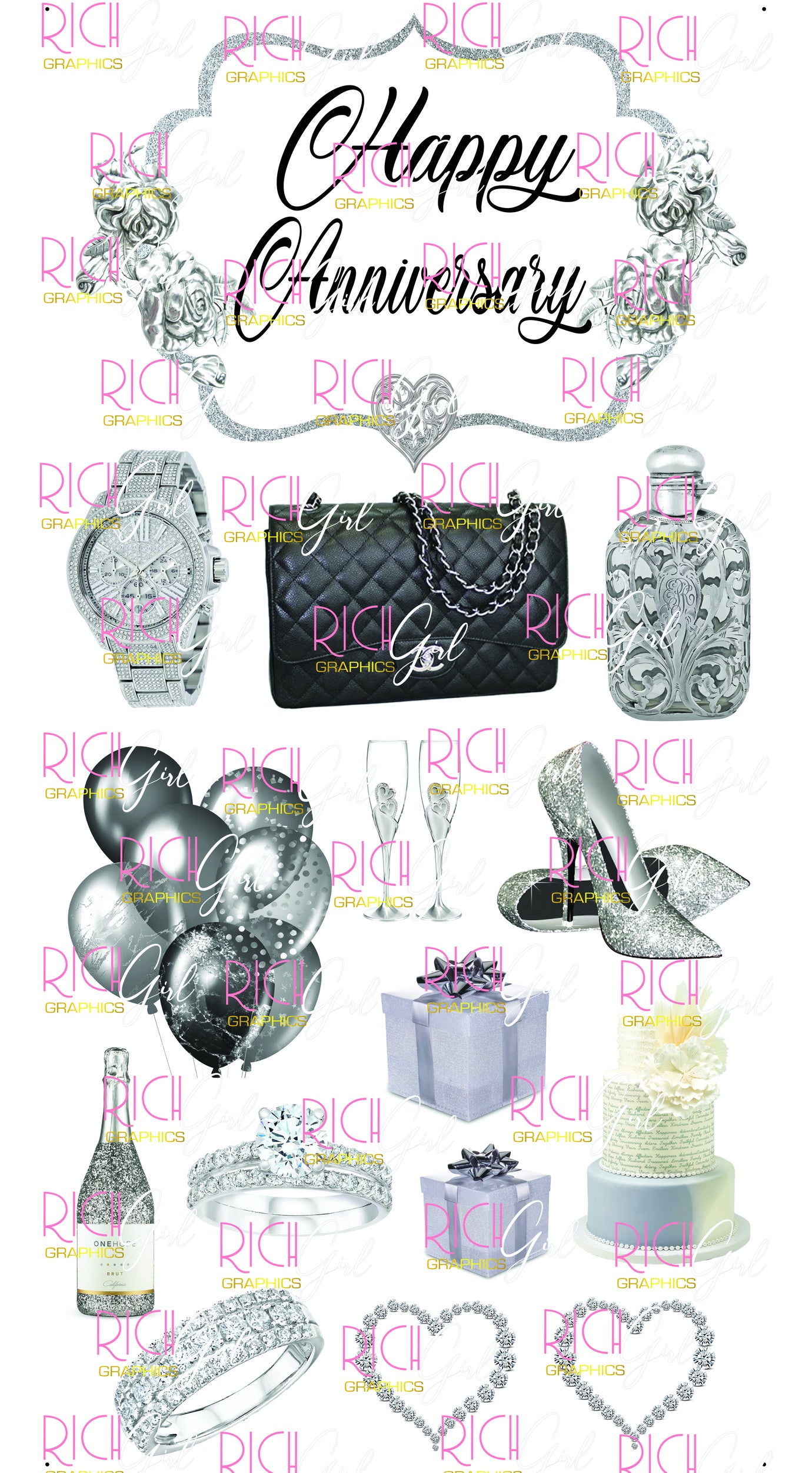 Happy Anniversary Yard Card