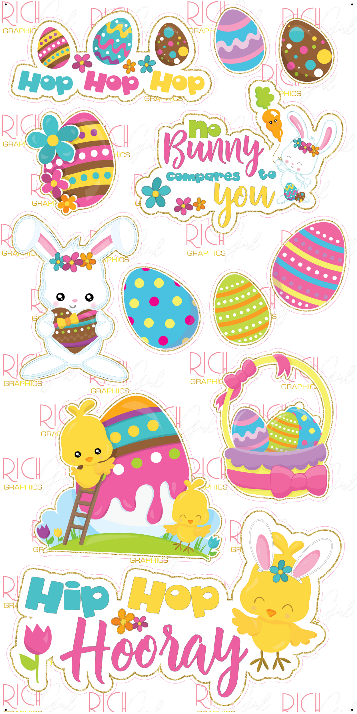 Hip Hop Hooray Yard Card