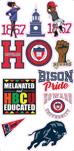 Howard University Bison Yard Card