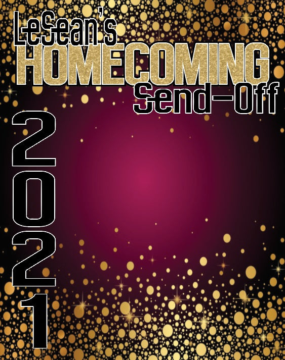 Homecoming Send-Off Backdrop - Available In Any Color Combination