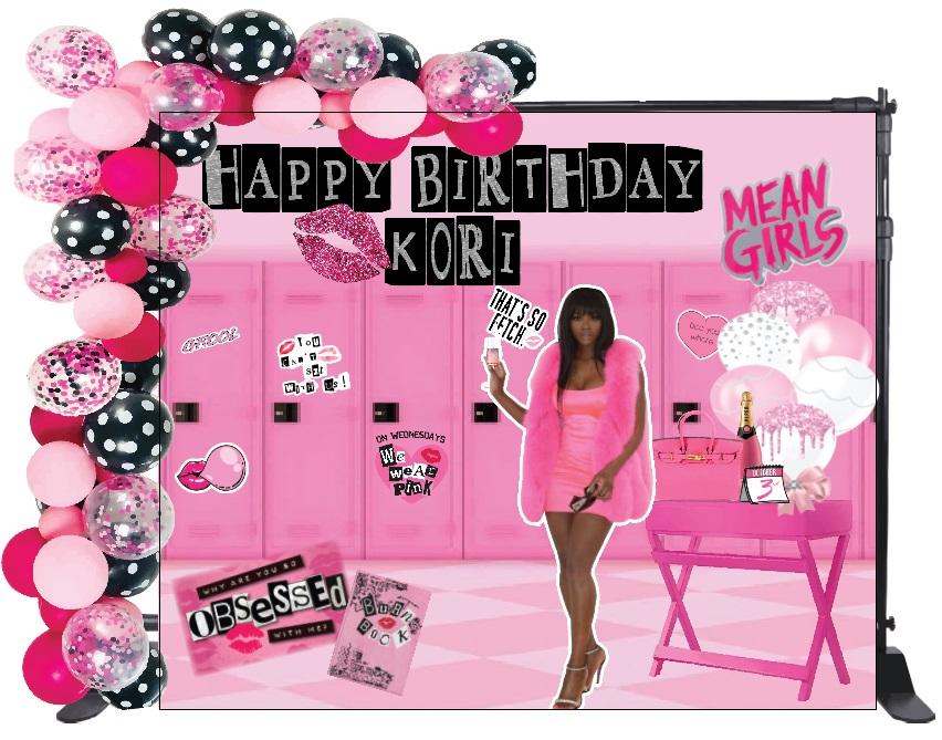 Mean Girls Backdrop