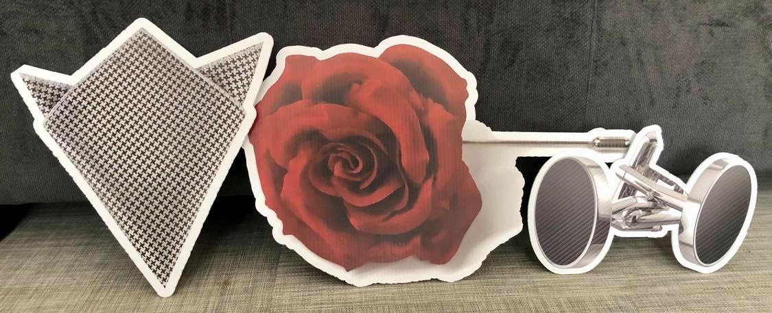 Gentleman Caller Yard Card