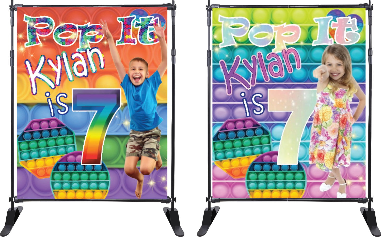 Fidget Bubble Pop Backdrop