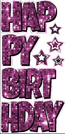 EZ-Set Happy Birthday 24 Inch LG Font Yard Card (any color or pattern available)