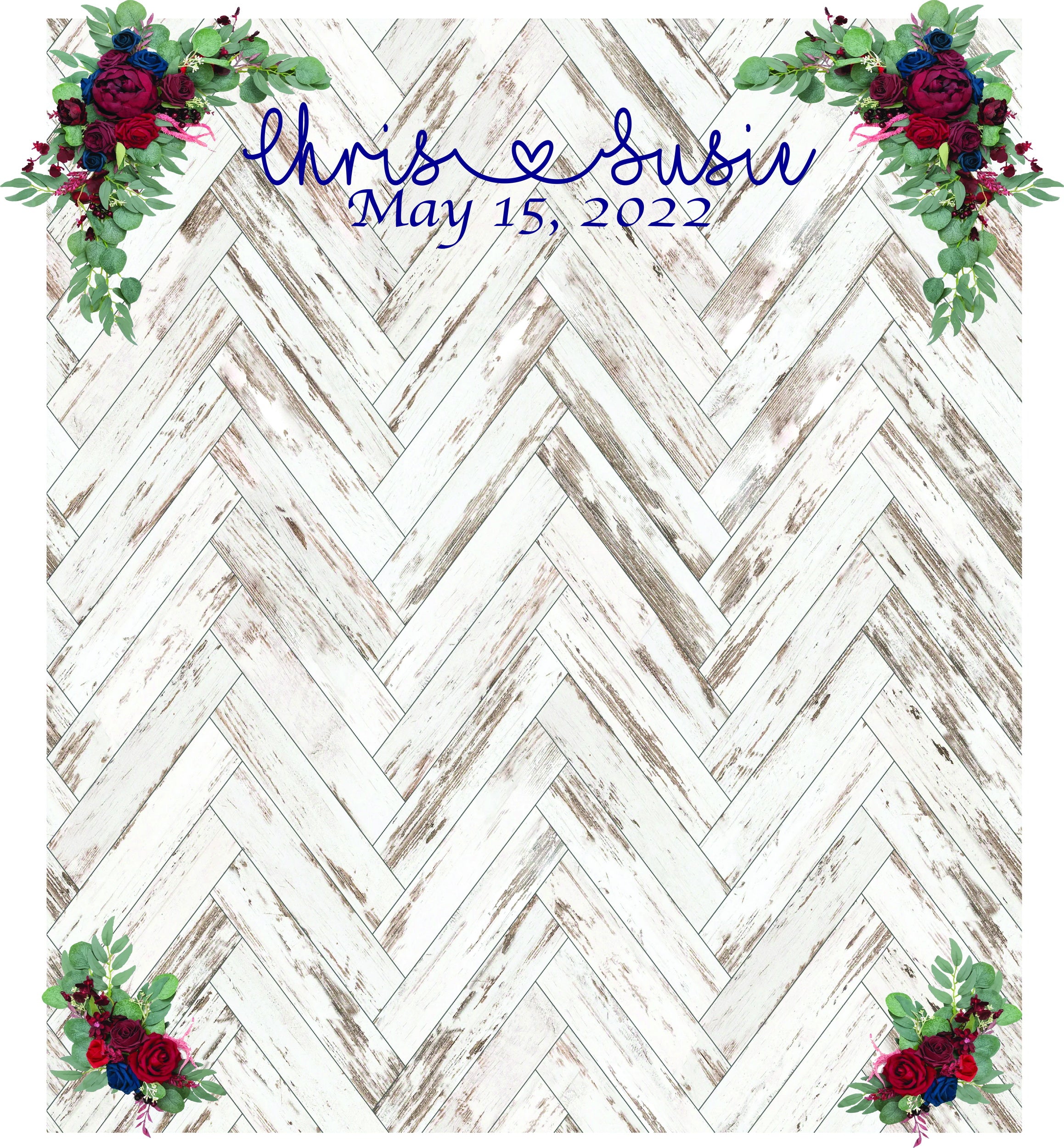 Rustic Flower Backdrop – Party & Print STL
