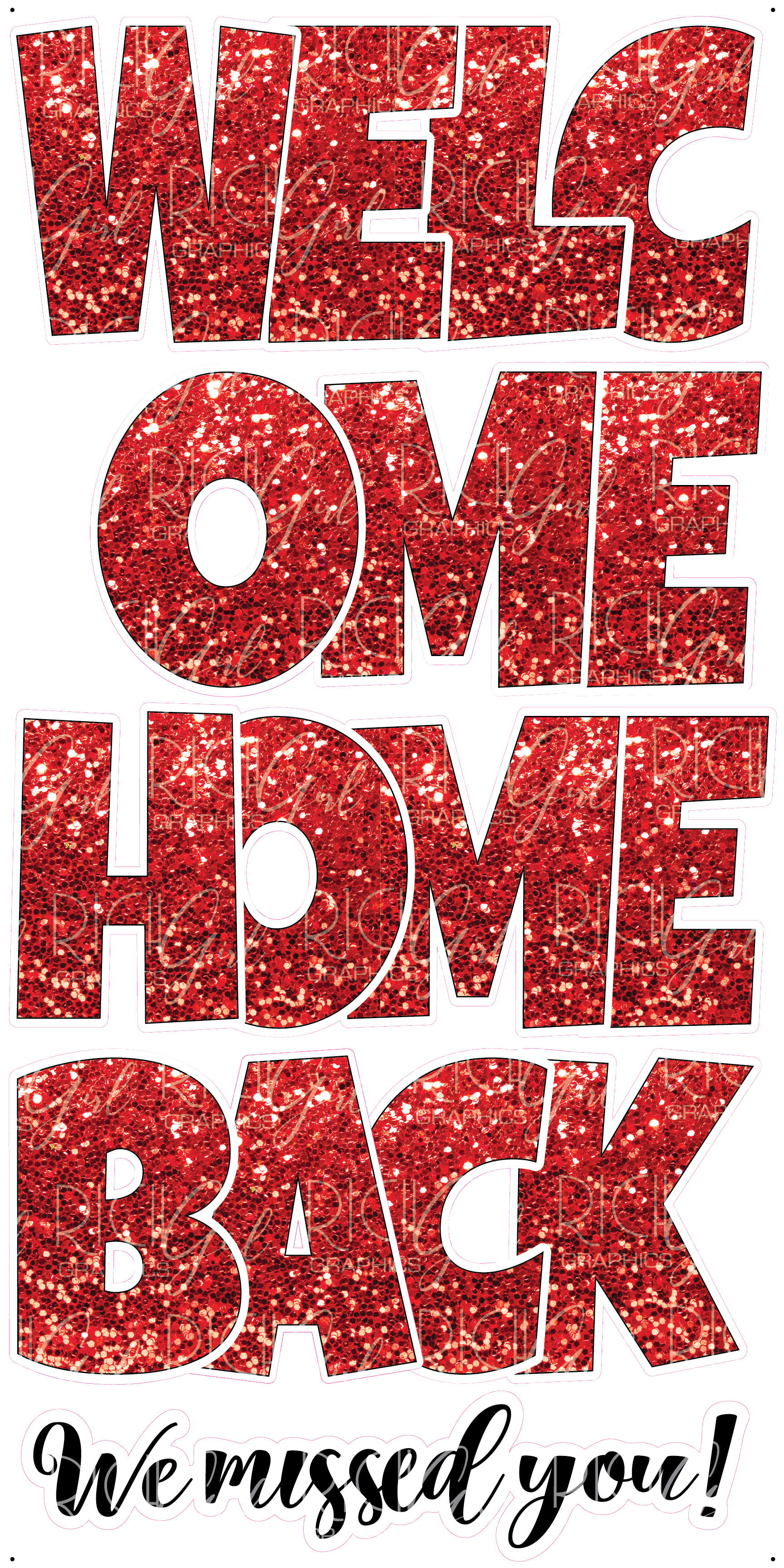 EZ Set - Welcome Home/Back Yard Card