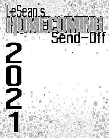 Homecoming Send-Off Backdrop - Available In Any Color Combination