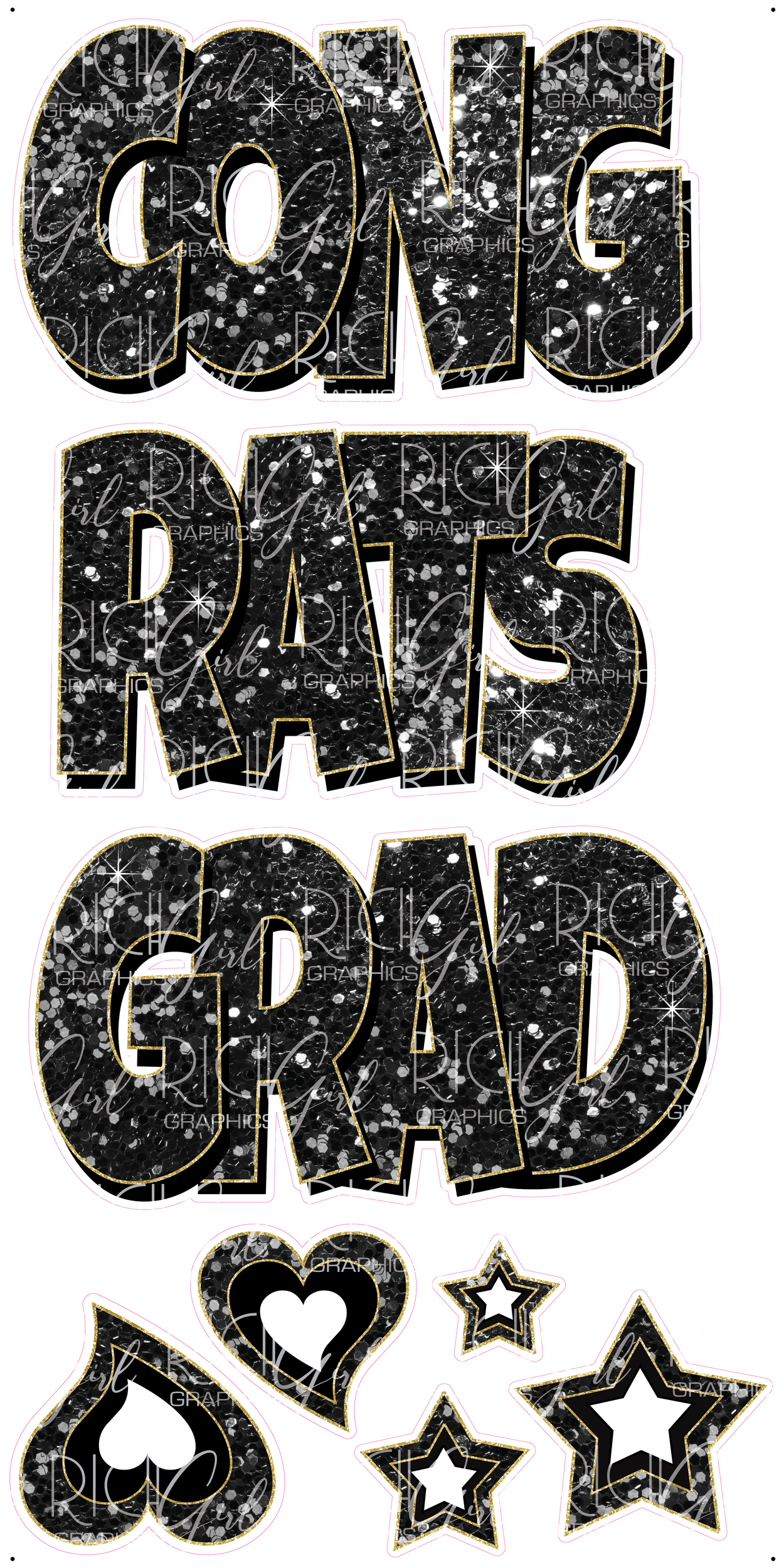 EZ-Set Congrats Grad Yard Card