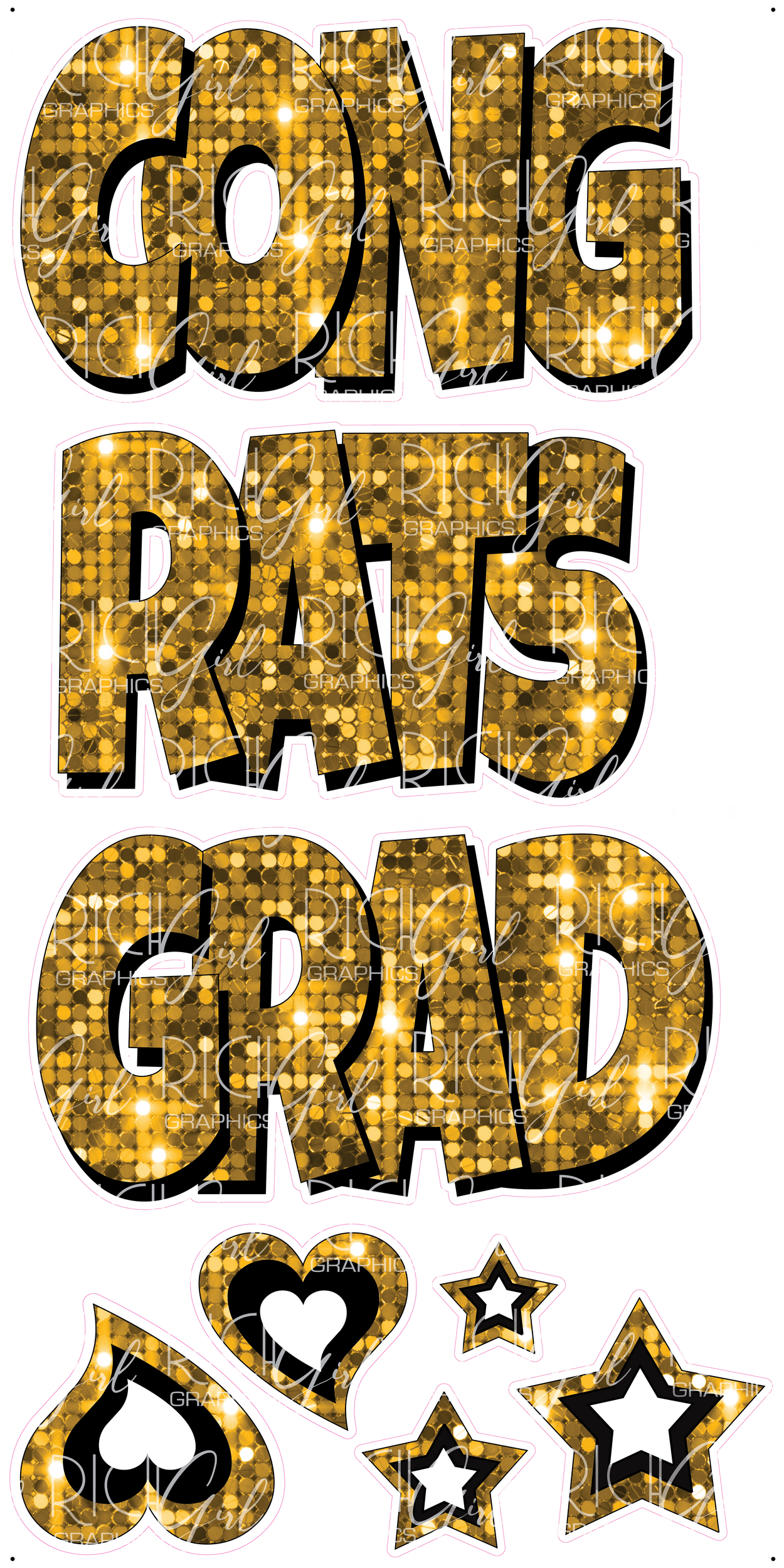 EZ-Set Congrats Grad Yard Card