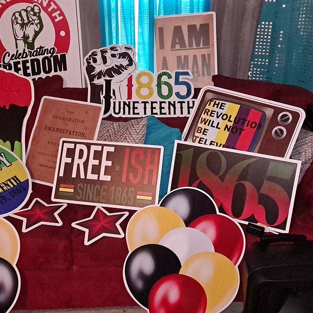 Juneteenth Yard Card