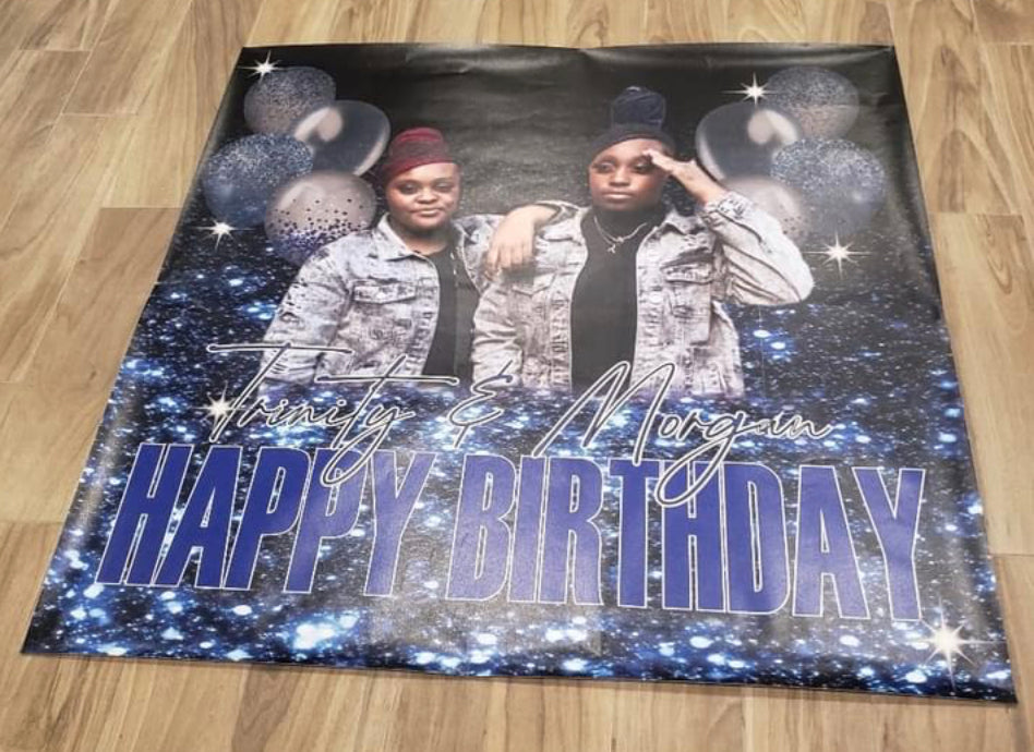 PRINT ONLY - Floor Wrap Decal