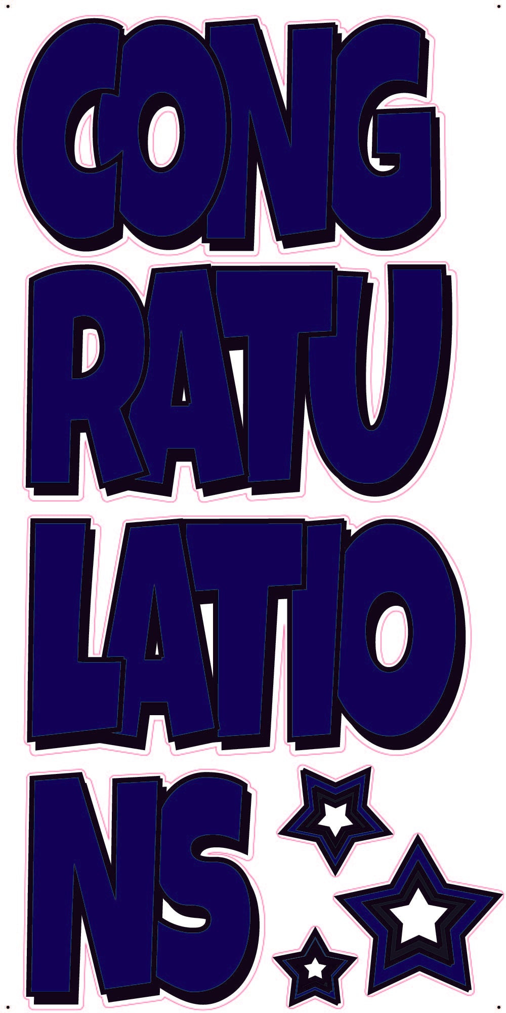 EZ-Set Congratulations Yard Card