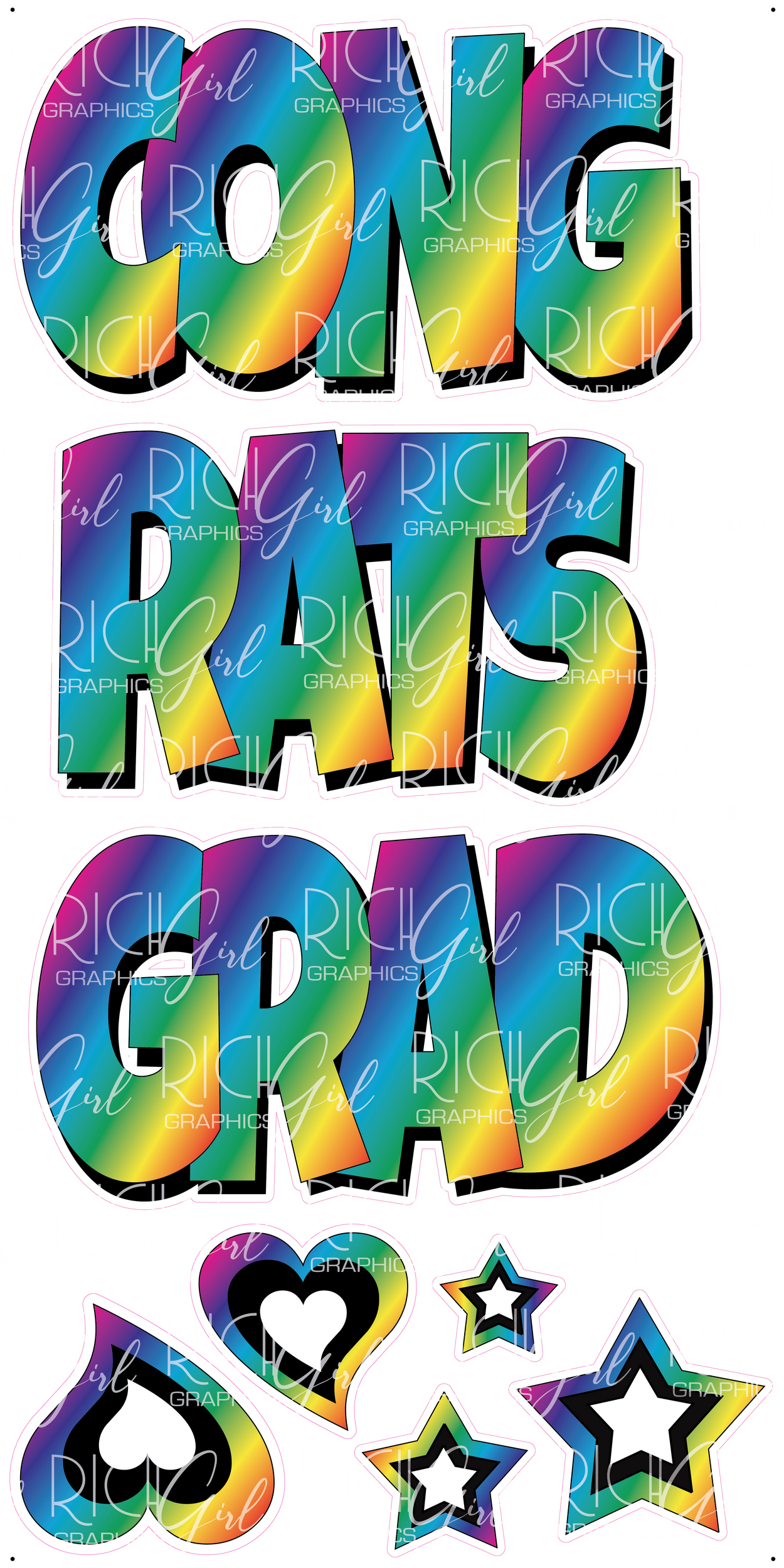 EZ-Set Congrats Grad Yard Card