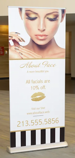 Custom Retractable Banner | Personalized Business & Event Pull-Up Banner