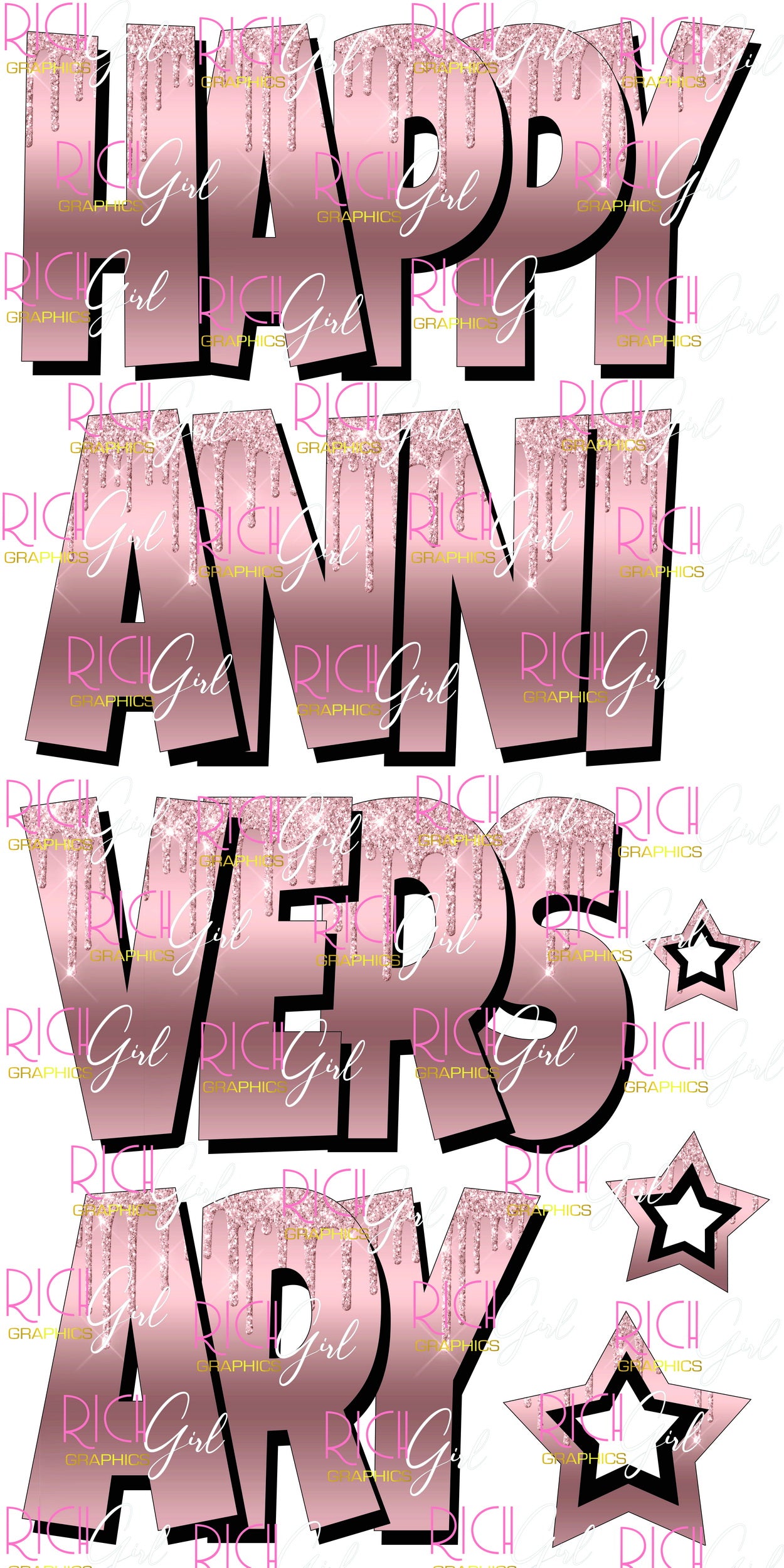 EZ Set Happy Anniversary Yard Card