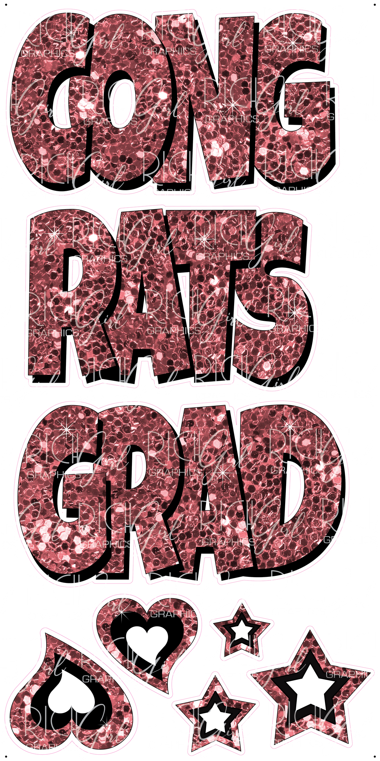 EZ-Set Congrats Grad Yard Card