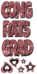 EZ-Set Congrats Grad Yard Card