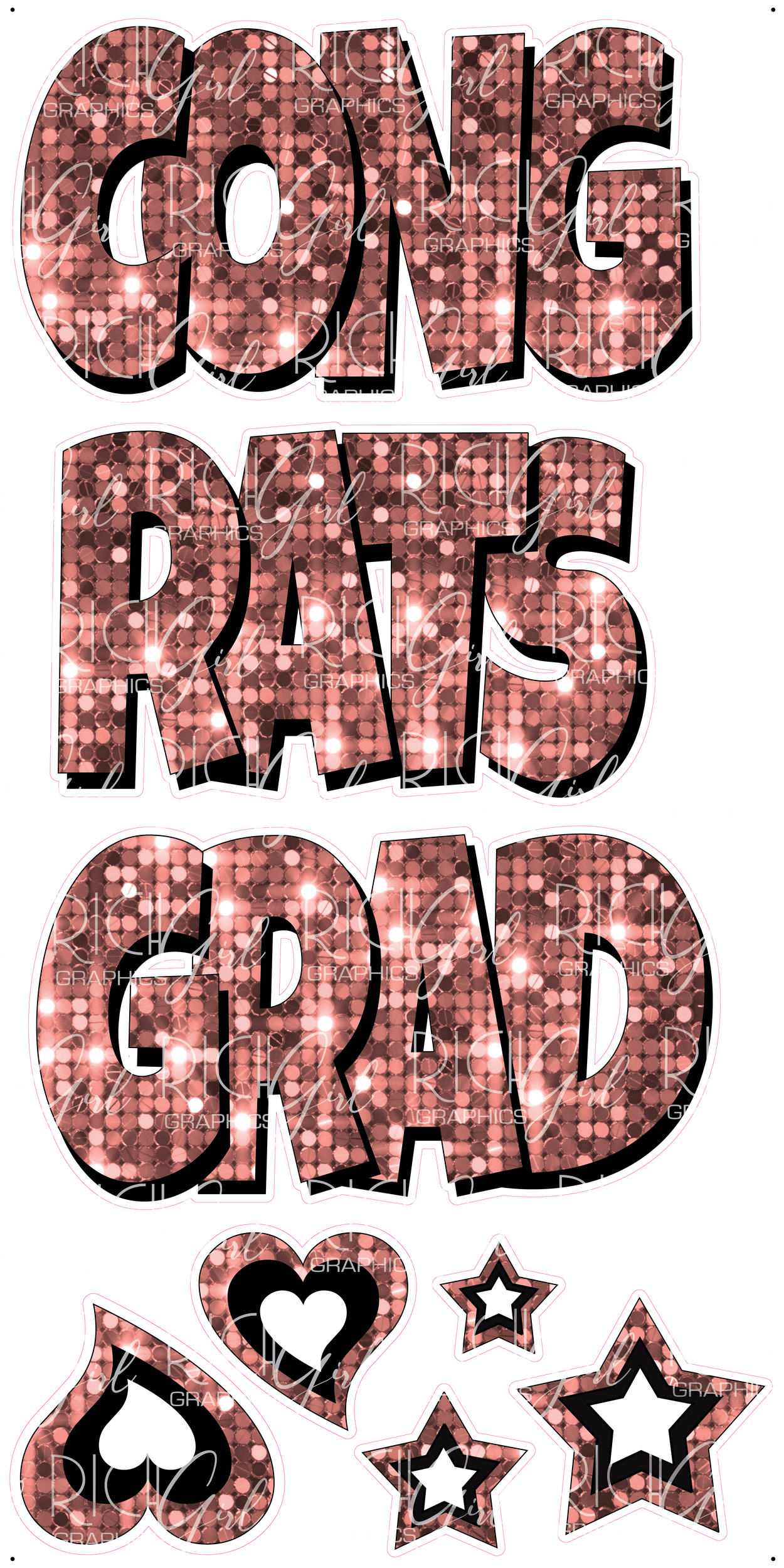 EZ-Set Congrats Grad Yard Card