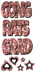 EZ-Set Congrats Grad Yard Card