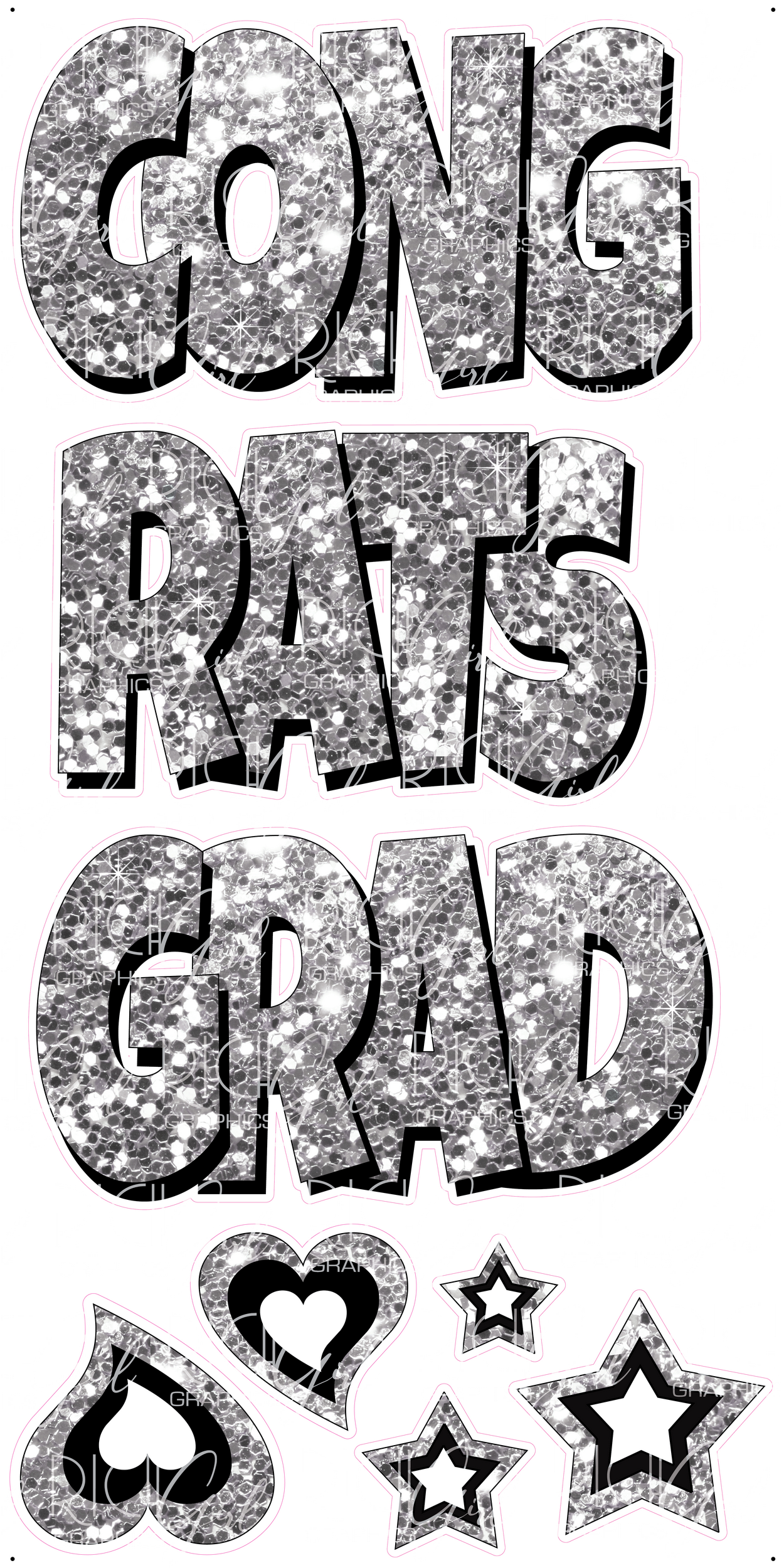 EZ-Set Congrats Grad Yard Card