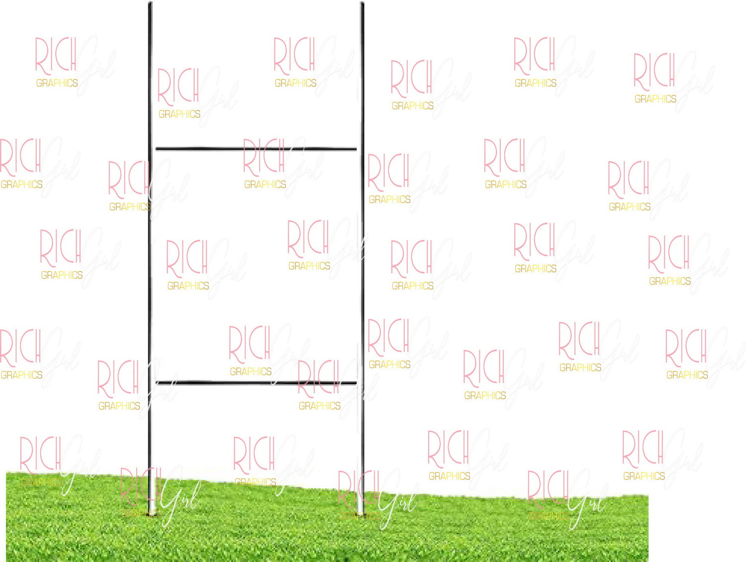 10"x30" H Frame Step Sign Stakes (Add-On Only)
